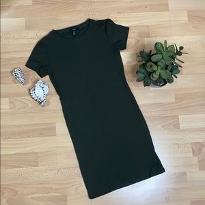 Forest Green Bodycon Dress
